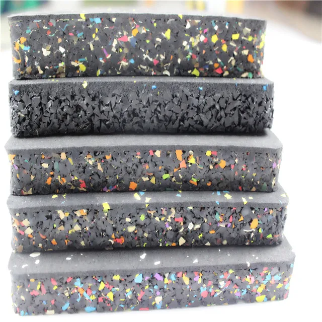 
Резиновый пол для тренажерного зала 35 мм, резиновая напольная плитка 500 мм x 500 мм 