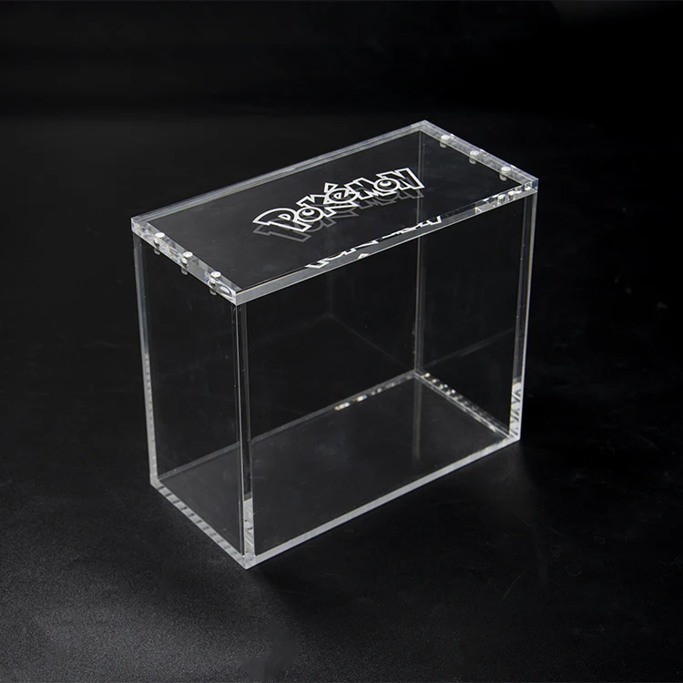 Lucite Booster Box Acrylic Case with Magnetic Lid