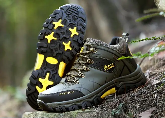 Men Waterproof  Hiking Sports Shoes