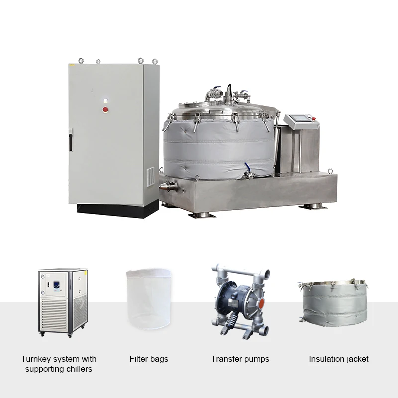 Cold Ethanol Centrifuge Extraction Equipment Machine Centrifugal Extractor