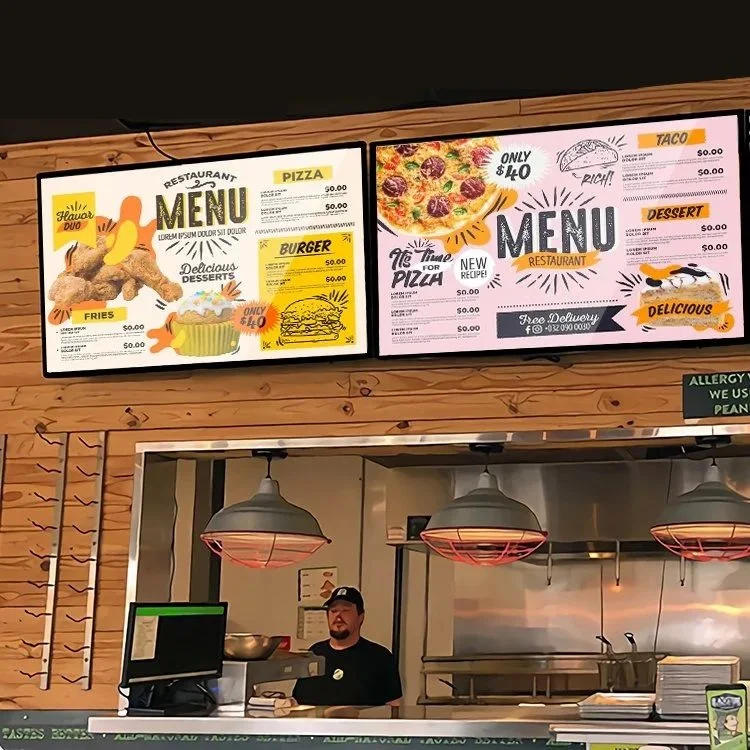 65  inch digital signage and displays LCD advertising screen Network WIFI android media Internet AD player