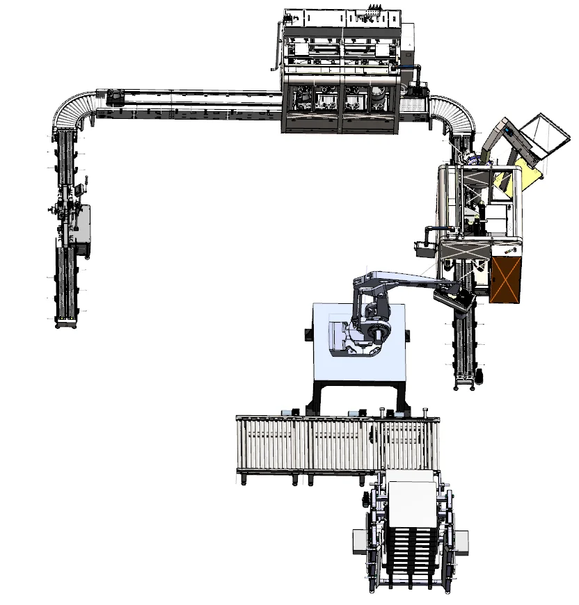 Wholesale High Quality 6 Heads Automatic Liquid Filling Machine Beverage Can Filling Machine