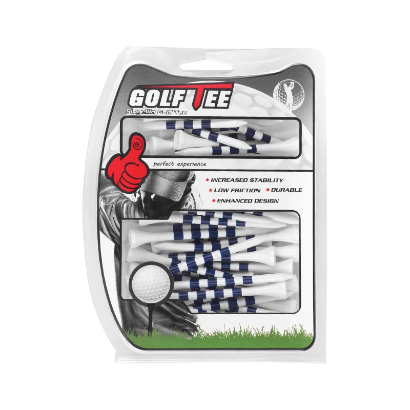 Высокая стабильность, безопасность и прочность, тройник для гольфа, персонализированный, два стиля, бамбуковые, универсальные, оптом, пользовательские тройники для гольфа