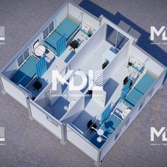 Hot Sale Fast Build Modular Container Hospital Container Clinic Prefab House For Europe