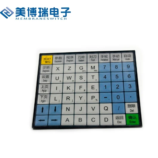 Original Fanuc keyboard operator panel keypad membrane