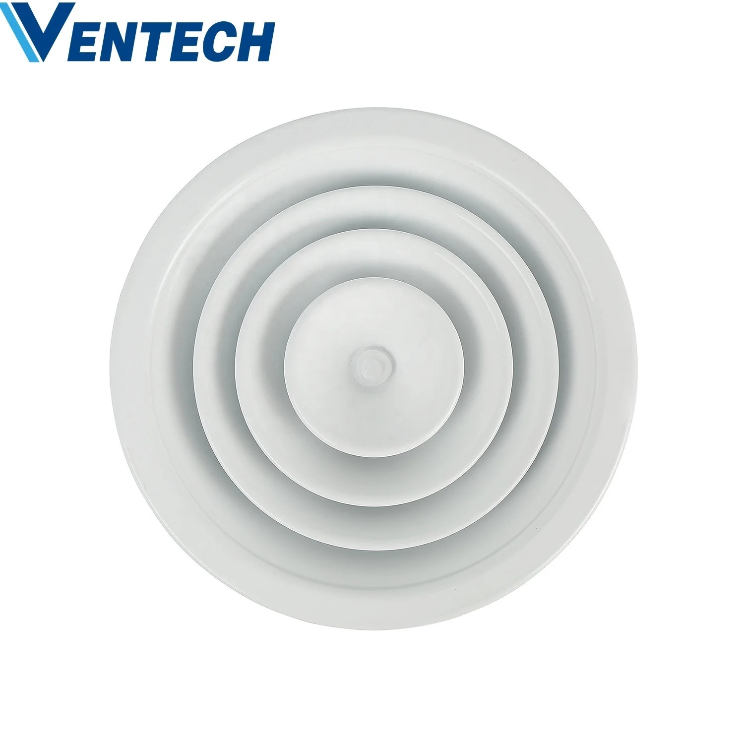 Ventech Hvac вентиляционный воздушный диффузор круглый потолочный с пластиковым демпфером