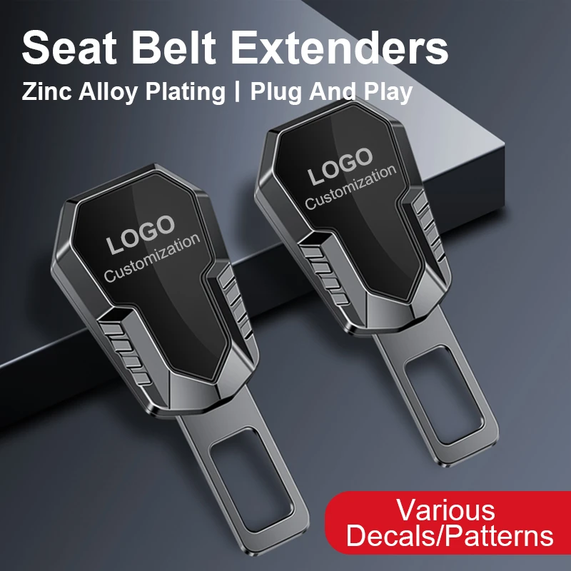 Car Seats Auto seat belt extender Custom Logo All Car Logo Car Seat Belt Buckles