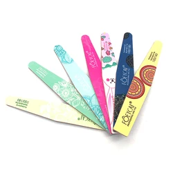 100 180 240 Custom logo 150 nail file pink emery board files for nails