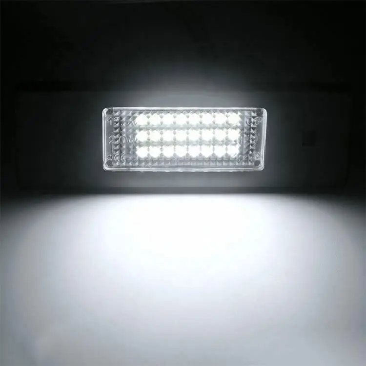 Car LED Accessories Car LED License Plate Light for BMW E81 E87 E63 E64 Z4 E85 E86