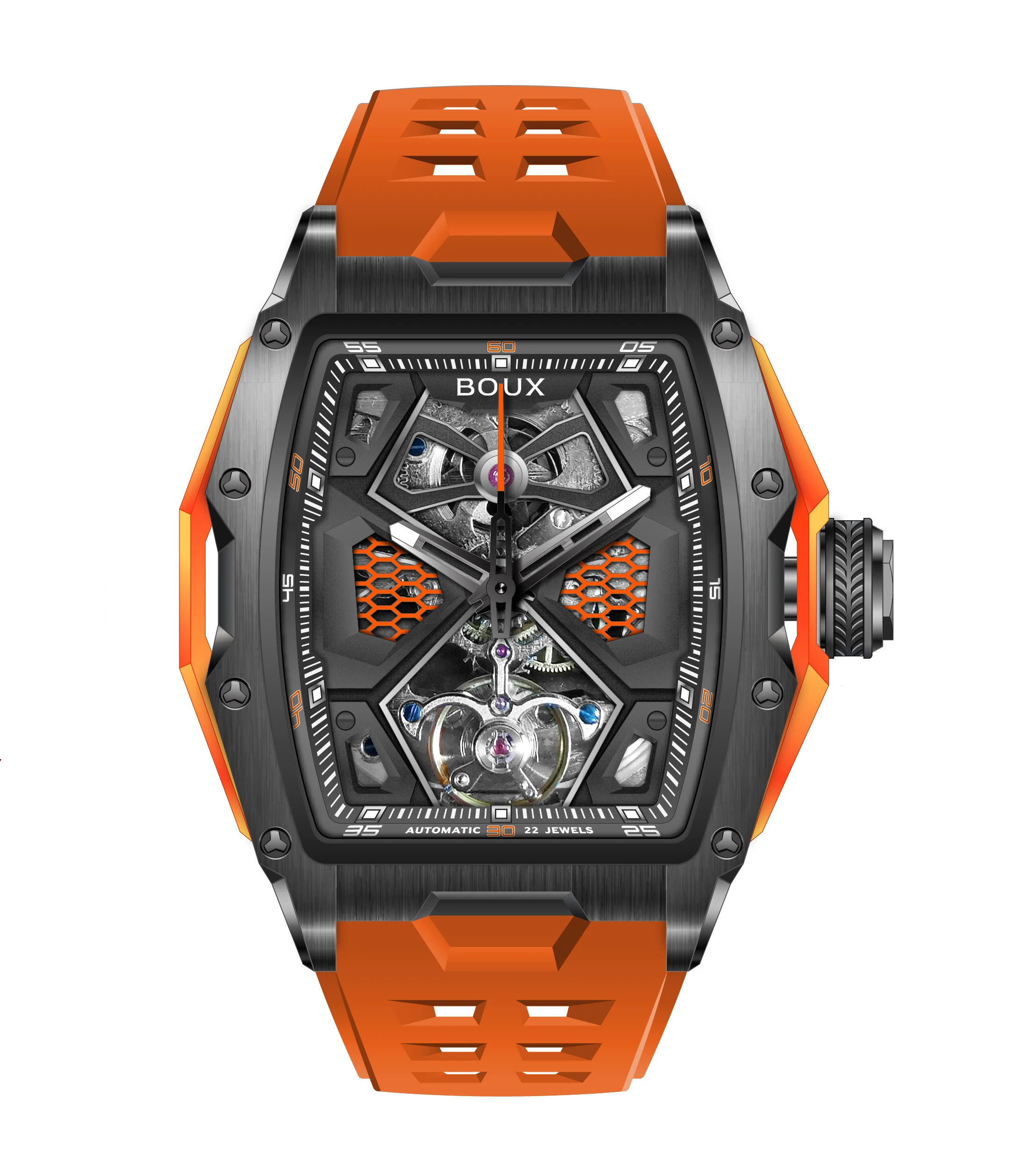 Low MOQ 100pcs automatic watch with mechanical movt waterproof for 50M in Shenzhen Aiers Watch Manufacturer