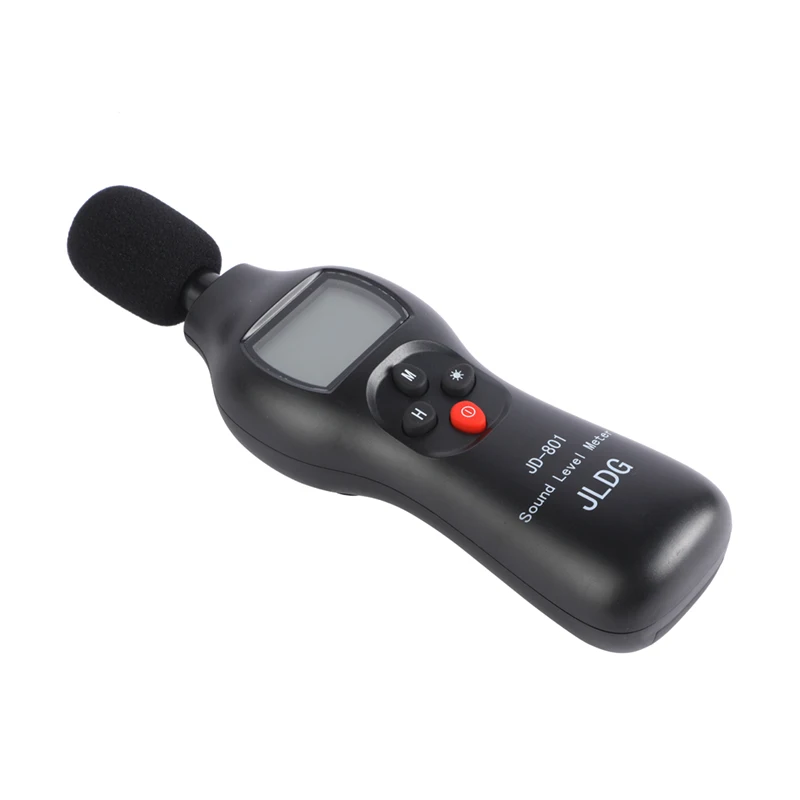 JLDG JD-801 Noise Meter 30-130dB(A) LCD digital sound level meter measures sound decibels
