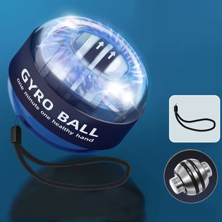 Gyro Ball Magnetic Wrist Power Gyro Ball  Exerciser Training Decompression Fitness Device Power Forearm Ball For Hand Exercise