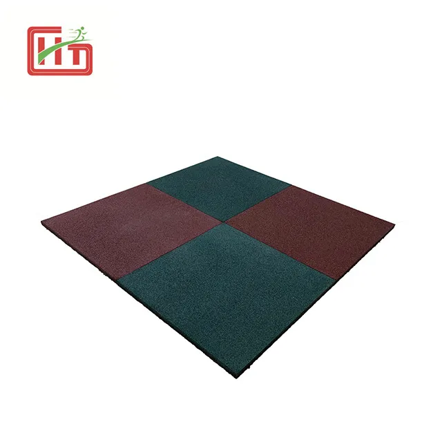 15MM High Quality Anti-Uv Rubber Mat For Playground Non-Slip Outdoor Floor Rubber