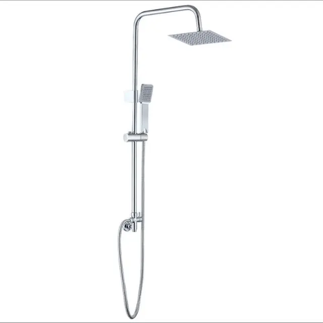 Luxury Stainless Steel Rain Shower Kit Bathroom Faucet Accessory with Luxury Shower Heads Bathroom Solutions