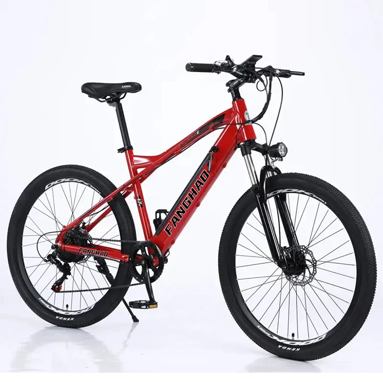 Hot Sell fanghao 26 Inch Step Through E-bike 750W 48V 16AH ebike SHlMANO 7 Speed Folding E Bike 2.125 Tire Electric Bike