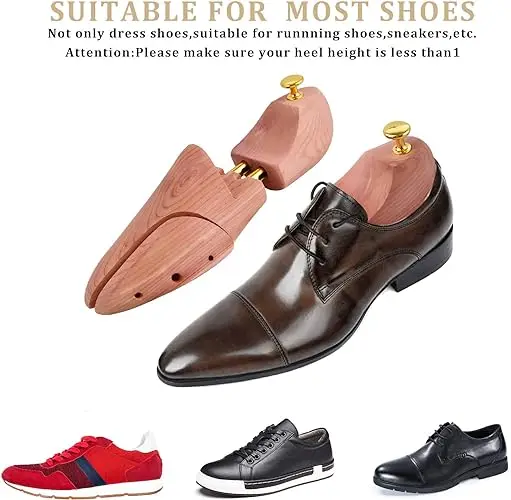 Popular Customized Shoe Trees Red Cedar Wood Shoe Tree Adjustable Shoe Trees