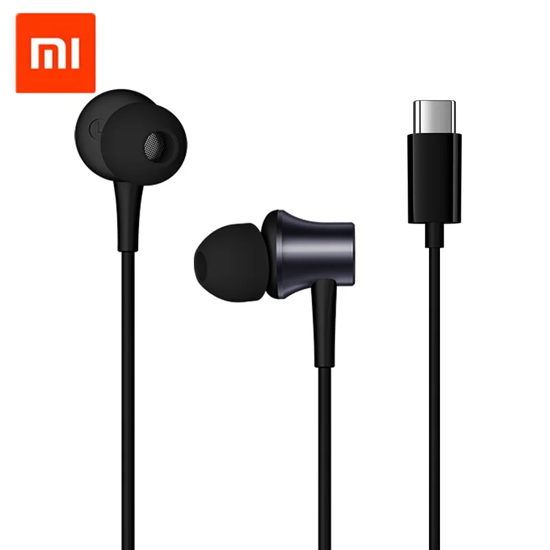 
Original Xiaomi Piston Headset Type-C Mobile phone headset Earphones In-ear headphones Drive-by-wire headphones gaming headset 