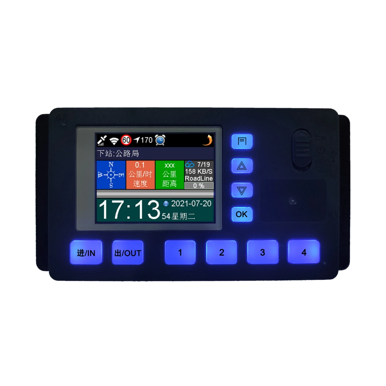 Автобусный цифровой диктор от tamo с 4g