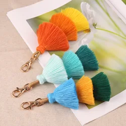 DIY Tassel Keychain Charm Women Bag Pendant Fashion Accessories Multicolor  Tassel Bag Purse Rainbow Charm Keychain Bag Charms