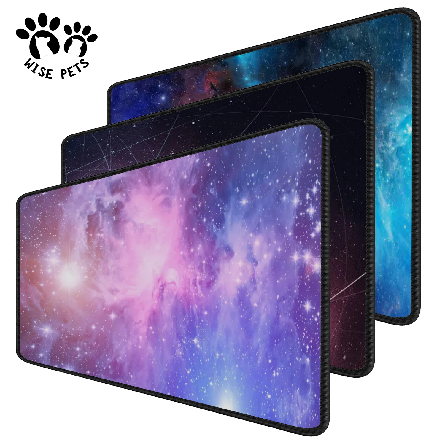 Custom Design Mouse Pads Sublimation Plain Mat Blank Black White Desk Coaster Rubber PVC Computer Mous Pad With 3D Printing Logo