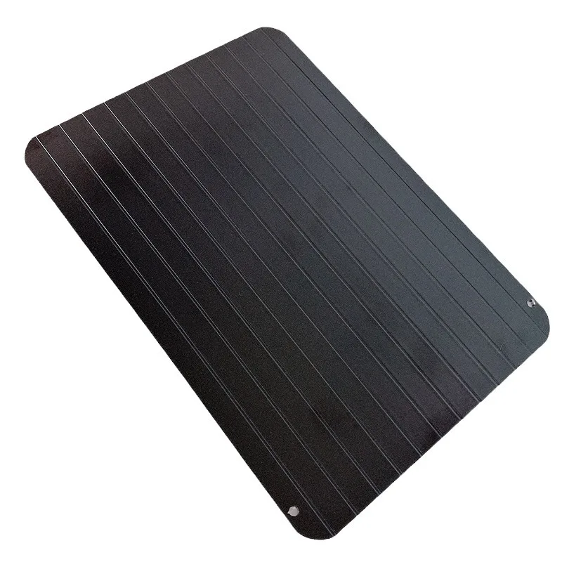 Hot Sale Food Meat Fruit Fast Defrost Tray Kitchen Aluminum Defrosting Tray for Frozen Meat