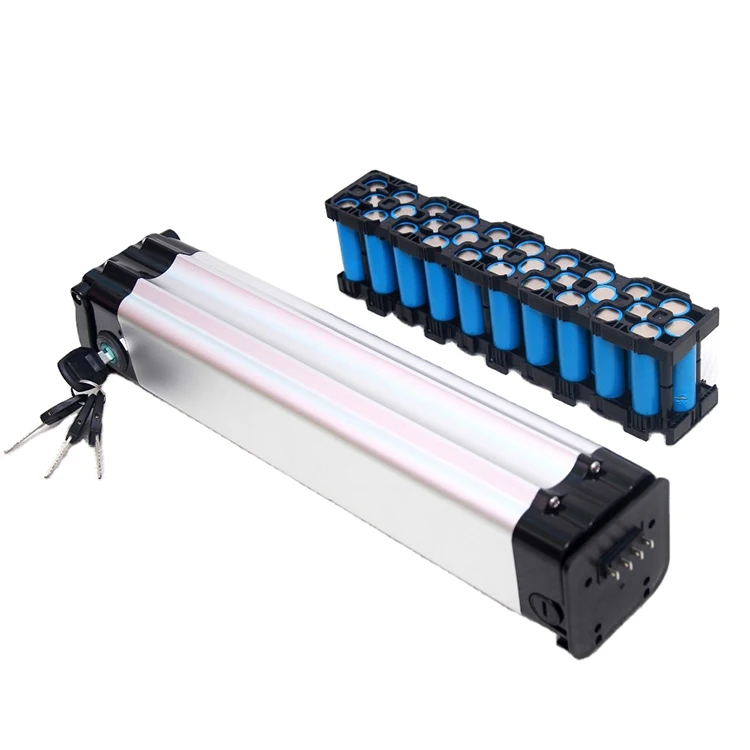 Lithium-ion 18650 Rechargeable Silver Fish Electric Bicycle Li-ion Battery 36v 15.6ah E-bike Battery