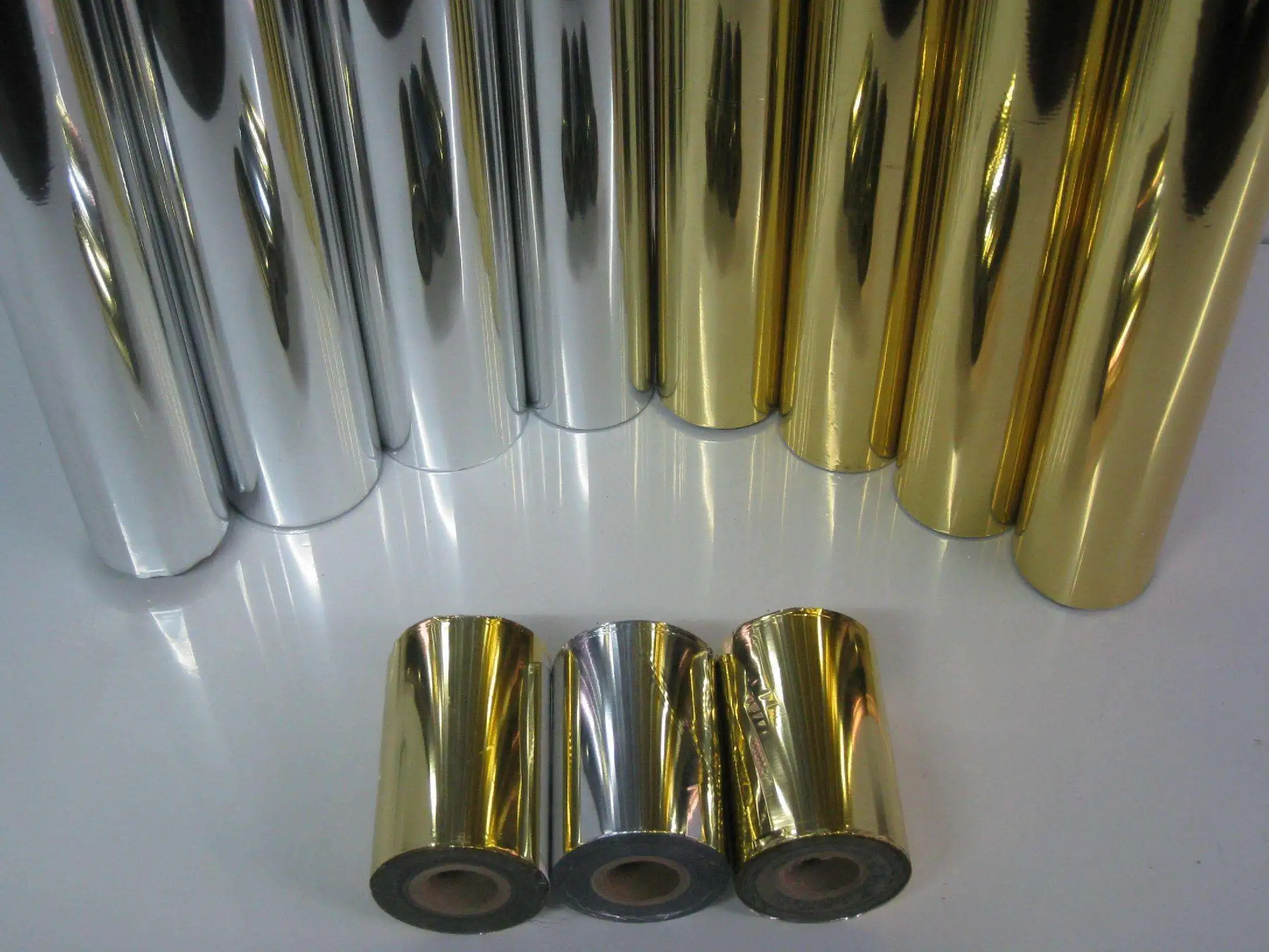 Silver Gold Hot Stamping Self Adhesive Flex Foil Heat Transfer Vinyl With Fabric