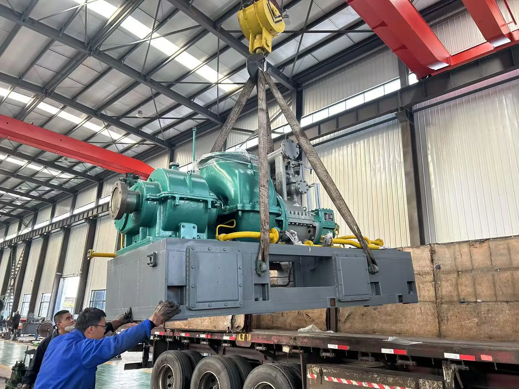 High Efficiency 10kw-100kw Condensing Steam Turbine For Biomass Power Plant In Cement And Chemical Industries