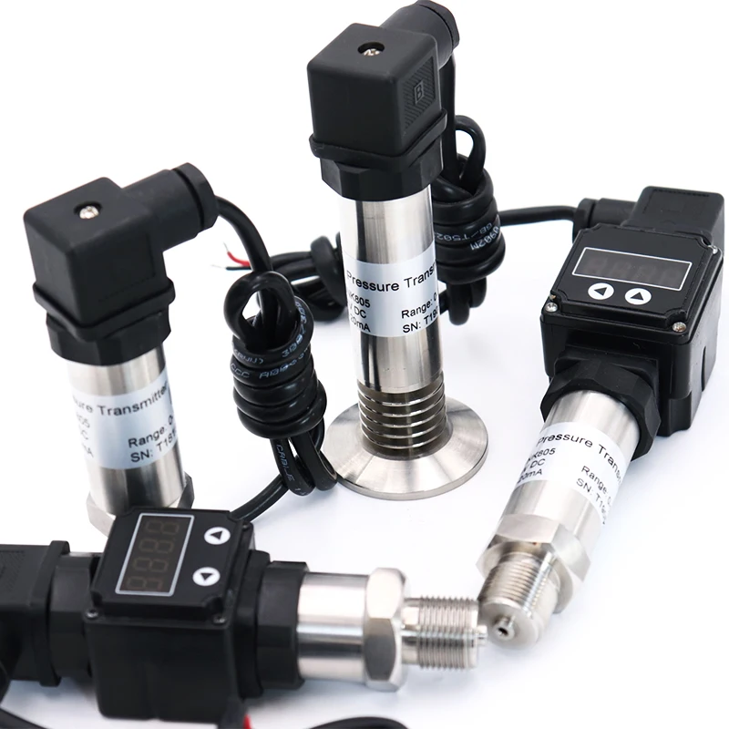 4-20mA G1/4 1/2 NPT DIN43650 digital pressure transmitter