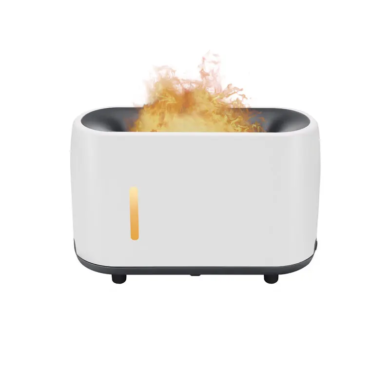 2022 новый тренд Настольный увлажнитель воздуха с ароматом пламени распылитель воды 240 мл мягким распылением эфирного масла для дома