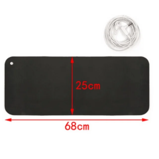 Hot Selling Best Products BLOCK EMF Grounding 25*68CM earth mat Grounding Pad with a 4.5 meter earthed cable