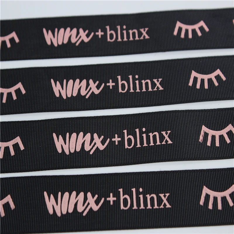 customized import ribbon polyester printing grosgrain  flower import ribbon Wholesale Wave point bow Grosgrain ribbon