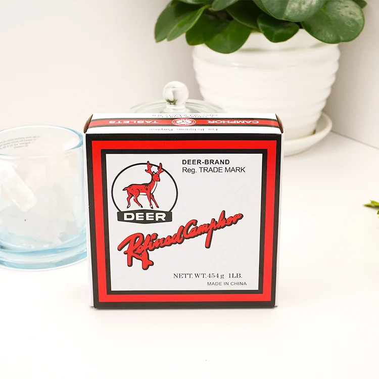 Feature eco-friendly, other Household Chemicals smokeless camphor tablets deer camphor tablets religious camphor tablets