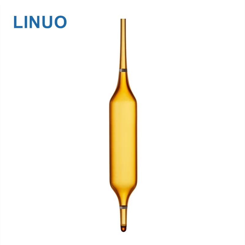 China manufacture LINUO Double-tip drinkable ampoules two sides sealing and well-proven primary packaging for drug
