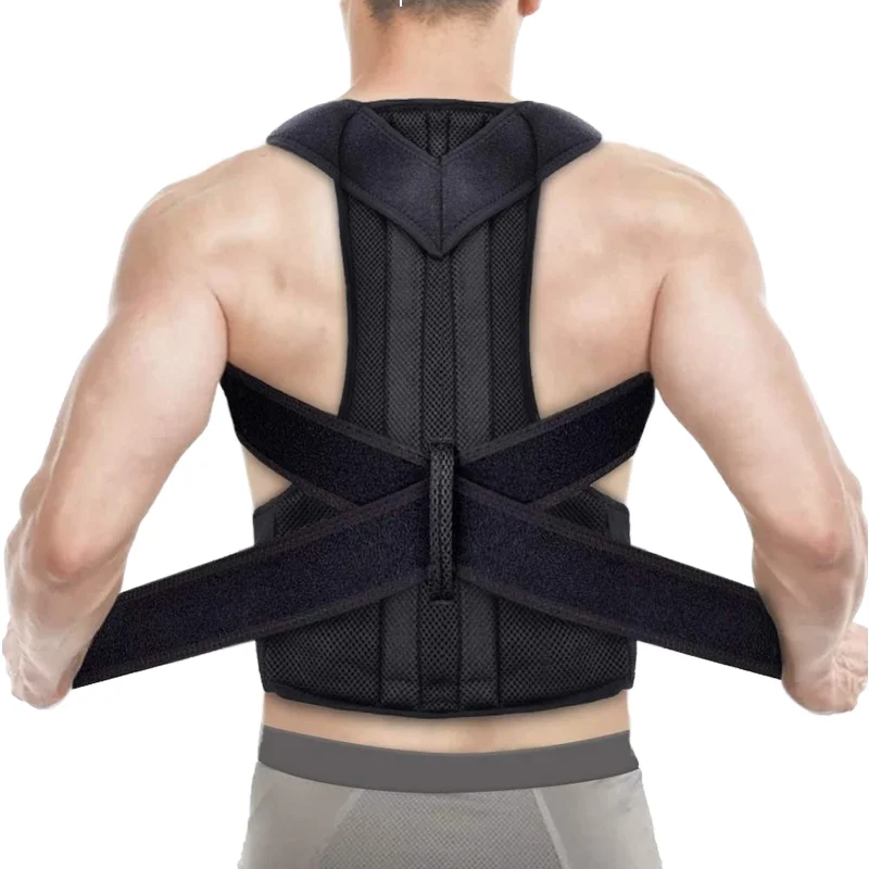 FSPG New Unisex Upper Back Shoulder Belt Support Body Posture Corrector