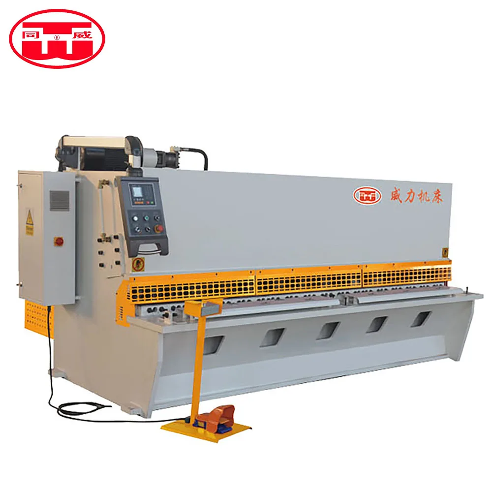 Factory Sale High-accuracy Capable Cut 4m Length Motor Engine Sheet Guillotine hydraulic shearing machine