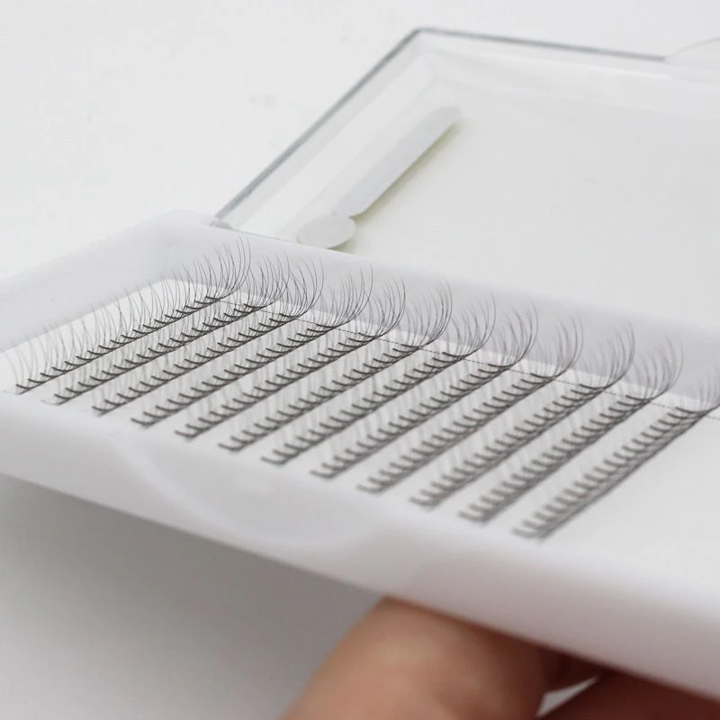 Premade Fan Lashes Russia eyelash 0.07 0.10 long steam lashes with logo