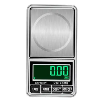 B2C ecommerce Hot 500G/0.01g Mini Digital USB Pocket Scale Jewelry Scale Electronic Weight Balance