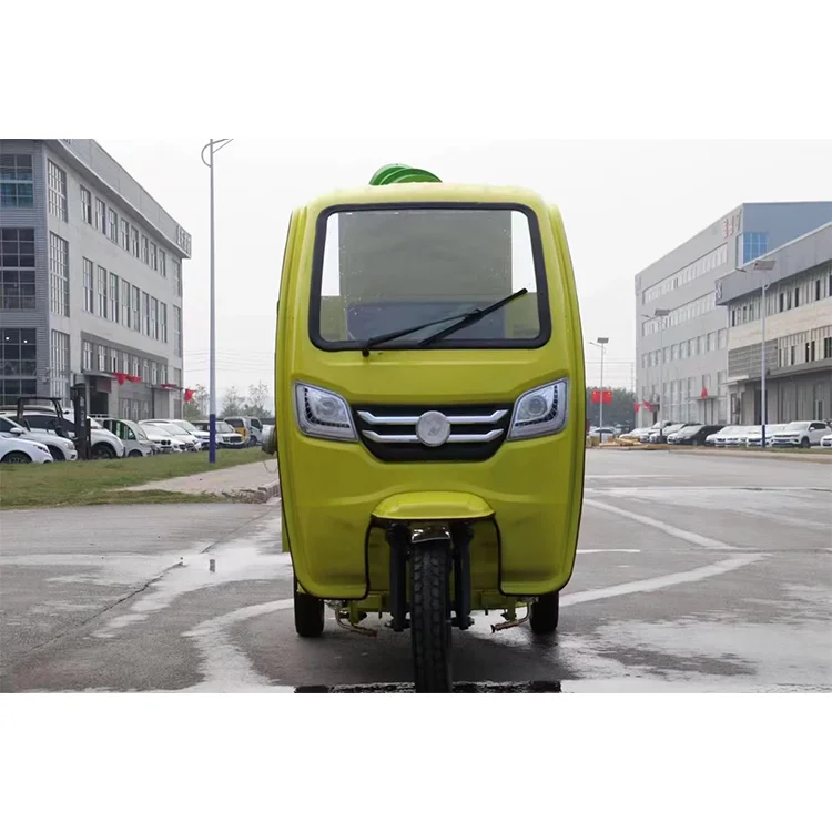 Hot Sale Garbage Truck Cans Side Hanging Trash Can Electric Garbage Truck Tricycle For Garbage Collection Truck