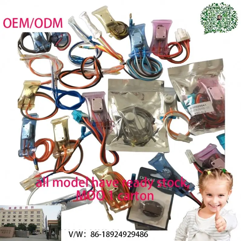High quality  refrigerator spare parts metal auto defrost thermostat
