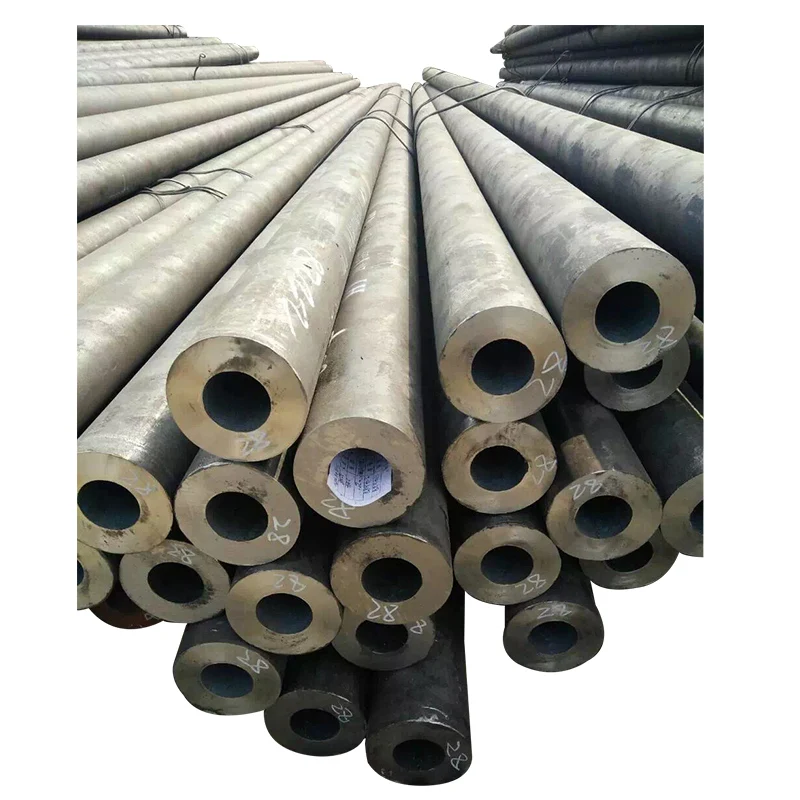 hot quality  A 106 A 53 seamless carbon steel pipe with reasonable price and fast delivery for gas round and oil