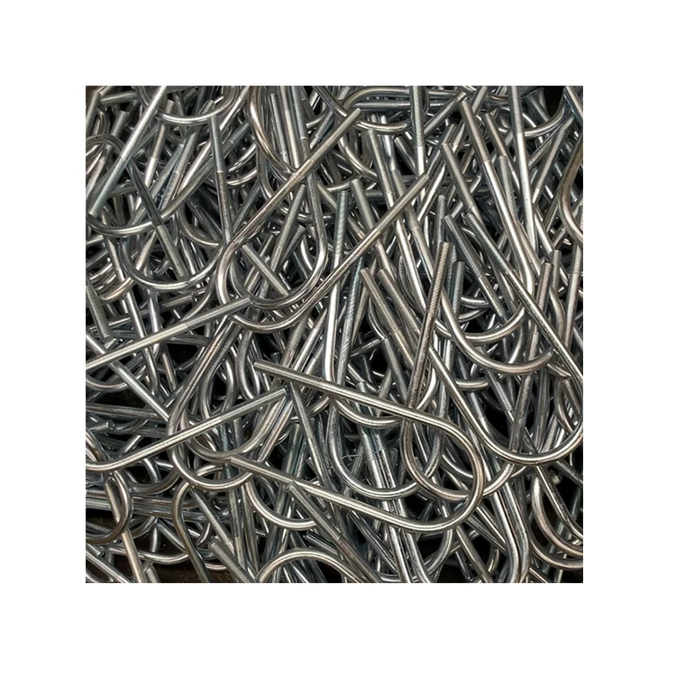 Hardware Fastener Hot-dipped Galvanized U Bolt Abrazaderas Tipo U Bolt And Nut U Bolts For Trucks