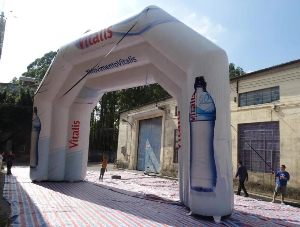 Hot selling inflatable archway with led lighting  for advertising