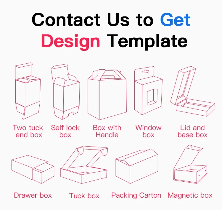 Custom Logo Printed Paper Box Die Cut Folding Kraft Paper Corrugated Shipping Mailing Packaging Box