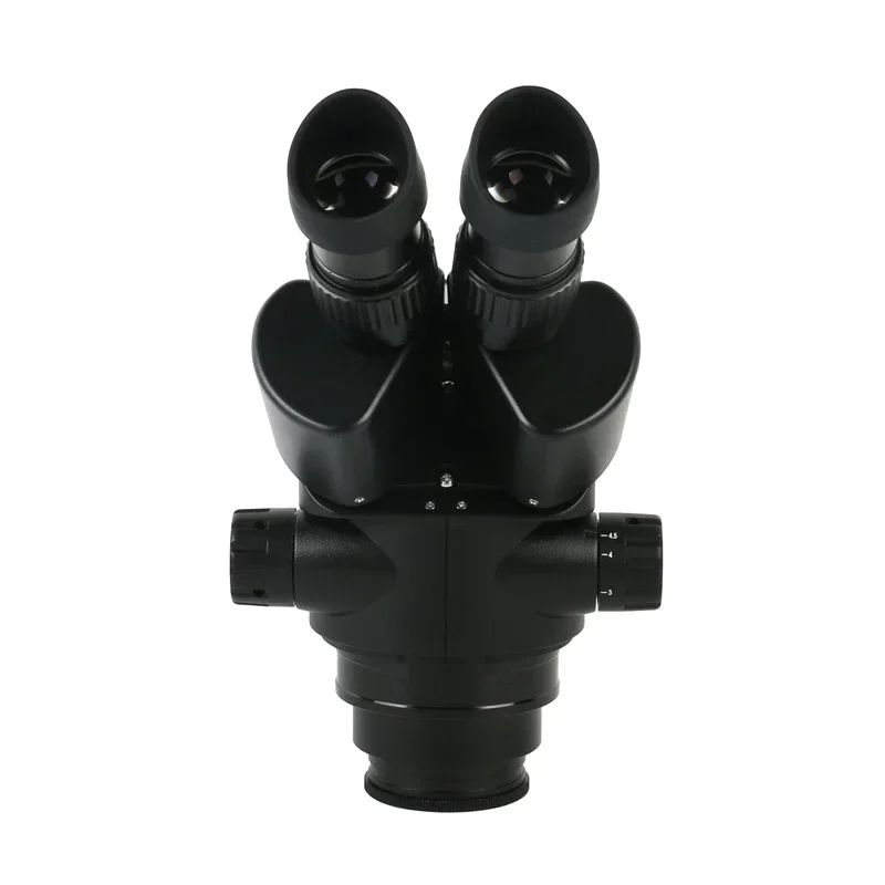 3.5X 7X 45X 90X Trinocular Stereo Microscope Double Boom Stand Zoom Simul Focal+48MP Camera Microscope For Industrial PCB Repair