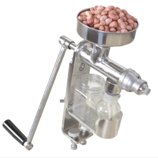 2021 new arrival Household manual peanut sunflower seeds oil press machine oil press for sale for sale with CE approved