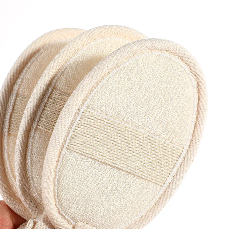 Natural Loofah Sponge Exfoliating Body Scrubber (2 pcs),Made with Eco-Friendly and Biodegradable Shower Luffa Sponge,