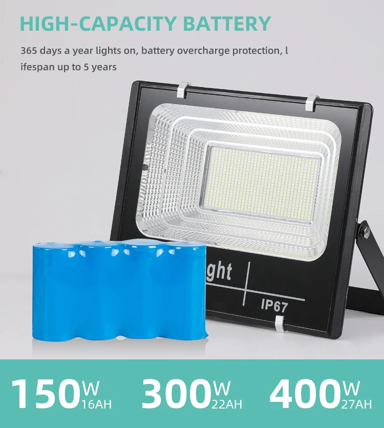 IP65 наружный 30 Вт 60 100 200 ip66 водонепроницаемый сад на солнечных батареях светодиодный солнечный прожектор с солнечной