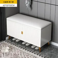 2023 New Home Door Explosion Flip Door Shoe Rack Bench Shoe Cabinet