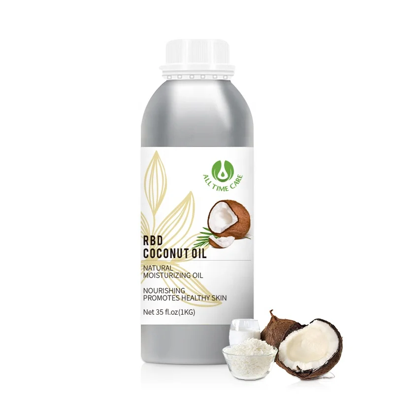 Custom Organic carrier oil rbd coconut oil bulk for Gels Creams Lotions